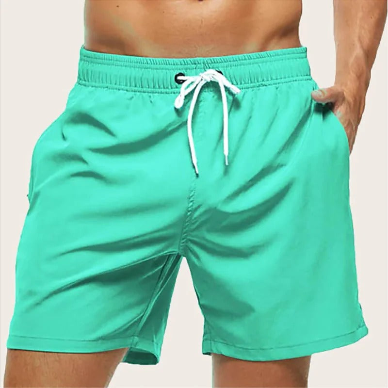 Levoire | Maillots De Bain Pour Hommes À Séchage Rapide Avec Ceinture Élastique vert clair