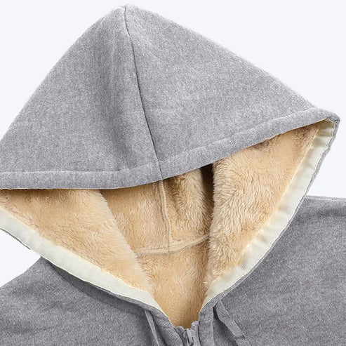 Levoire | Sweat à capuche en fausse fourrure