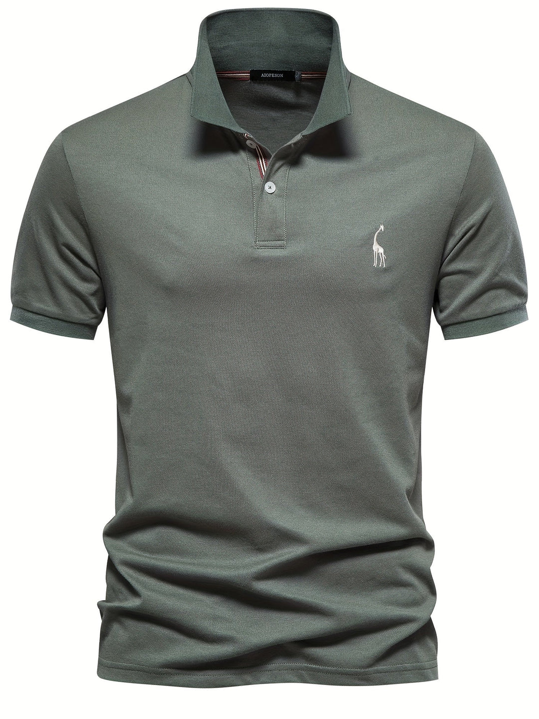 Levoire | Chemise Pour Hommes Unie Avec Motif De Girafe