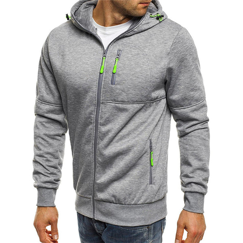 Levoire | Sweat À Capuche Avec Zip Et En Polaire Gris
