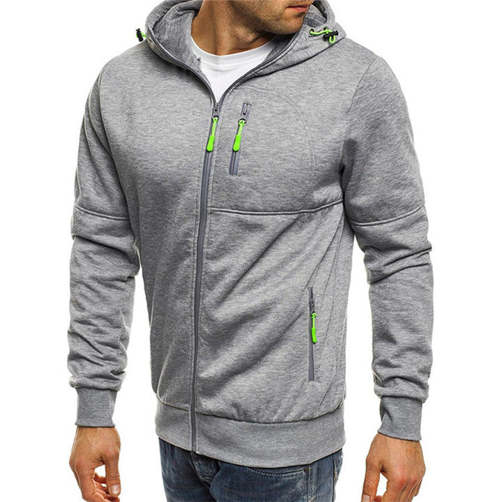 Levoire | Sweat À Capuche Avec Zip Et En Polaire Gris