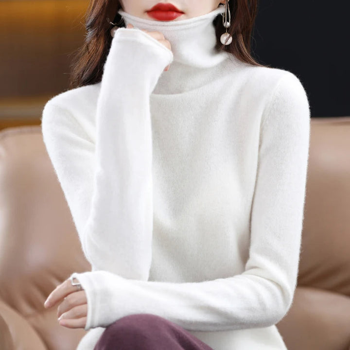Levoire | Pull En Cachemire Bliss Blanc