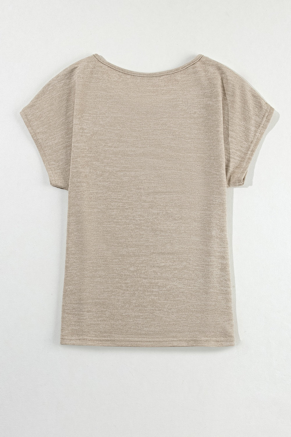 Levoire | Graphique de bouton décoratif T-shirt à col rond à manches courtes