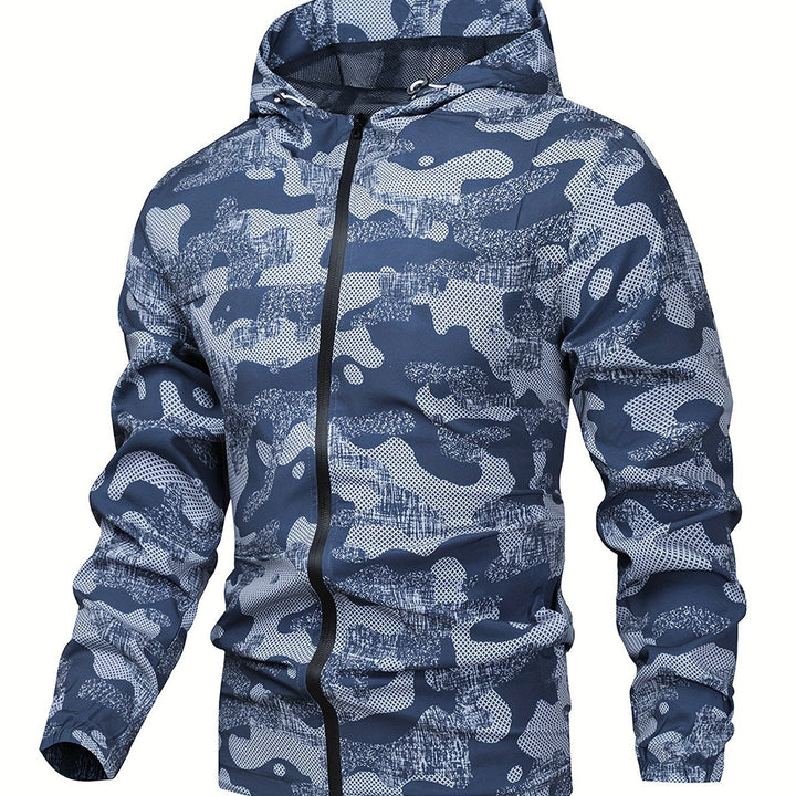 Levoire | Rento Zip-Up Hoodie Bleu et Blanc XXL(54)