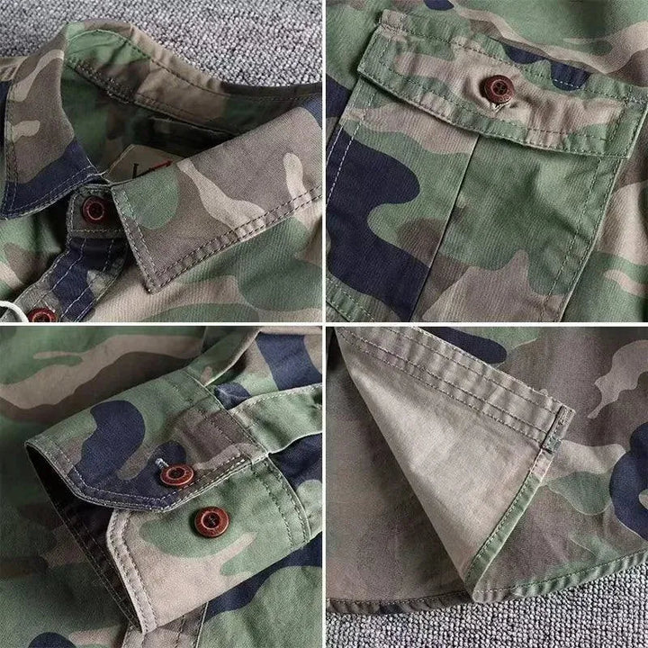 Levoire | T-shirt à manches longues Camouflage