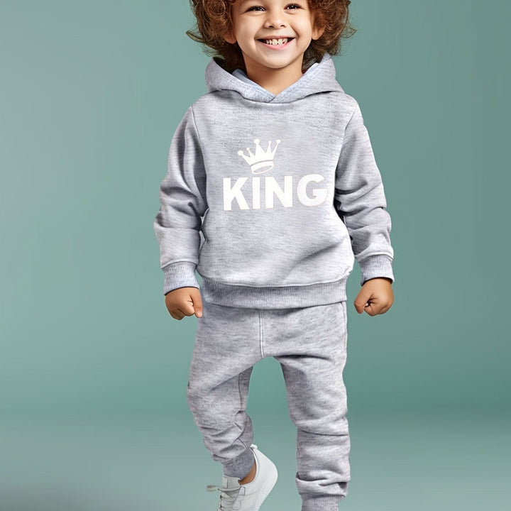 Levoire | Temps Libre Sweat À Capuche Et Ensemble De Jogging Gris clair