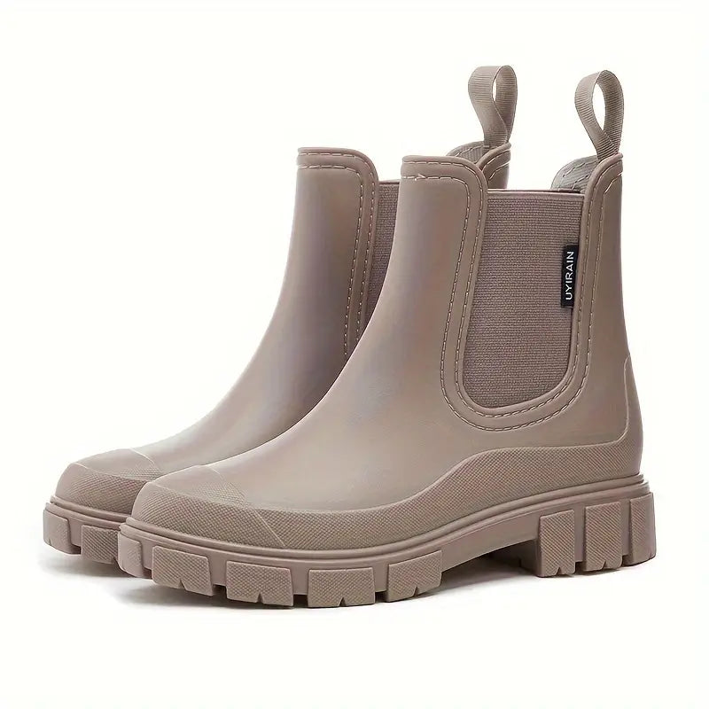 Levoire | Bottes En Caoutchouc Tendance Pour Femmes Braun