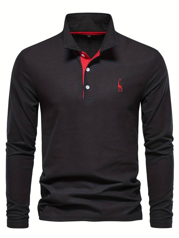 Levoire | Pull Vert Chaud Pour Les Jours Froids Noir - Rouge