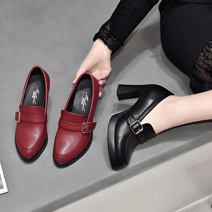 Levoire | Chaussures À Talons Élégantes Avec Détail De Boucle Pour Dames
