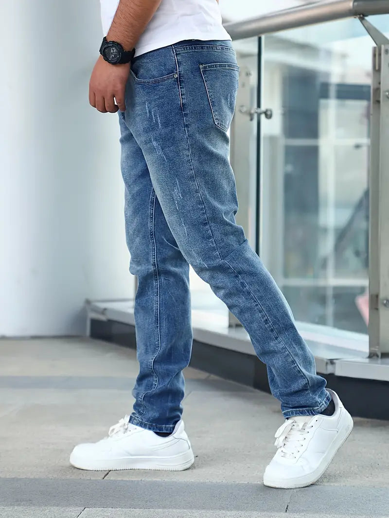 Levoire | Pantalons En Jean Décontractés Élégants