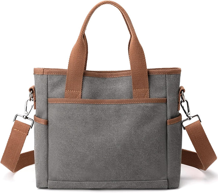 Levoire | Sac Bandoulière En Toile Pratique Avec Des Compartiments Spacieux