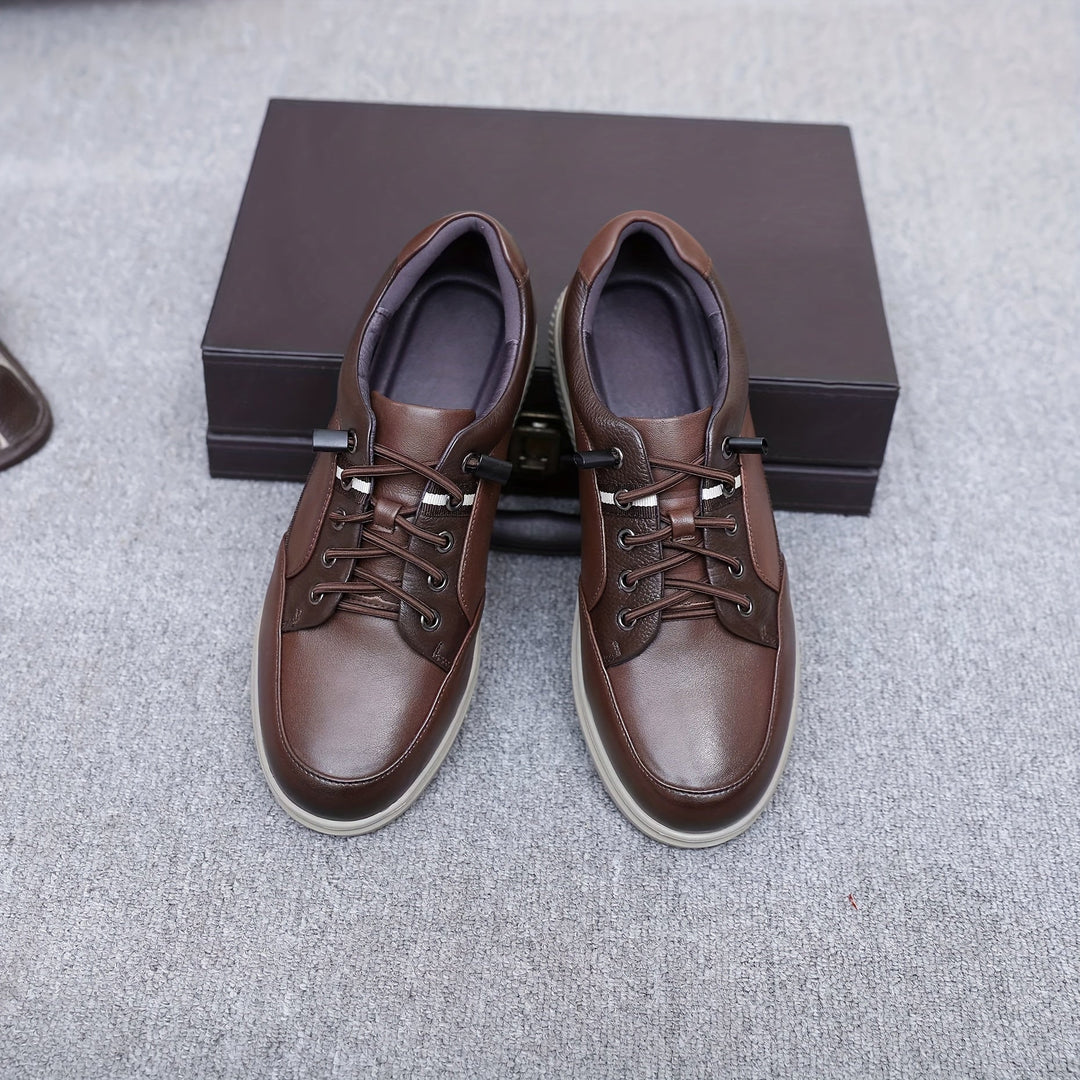 Levoire | Cuir Chaussures Plates Pour Hommes D'Affaires