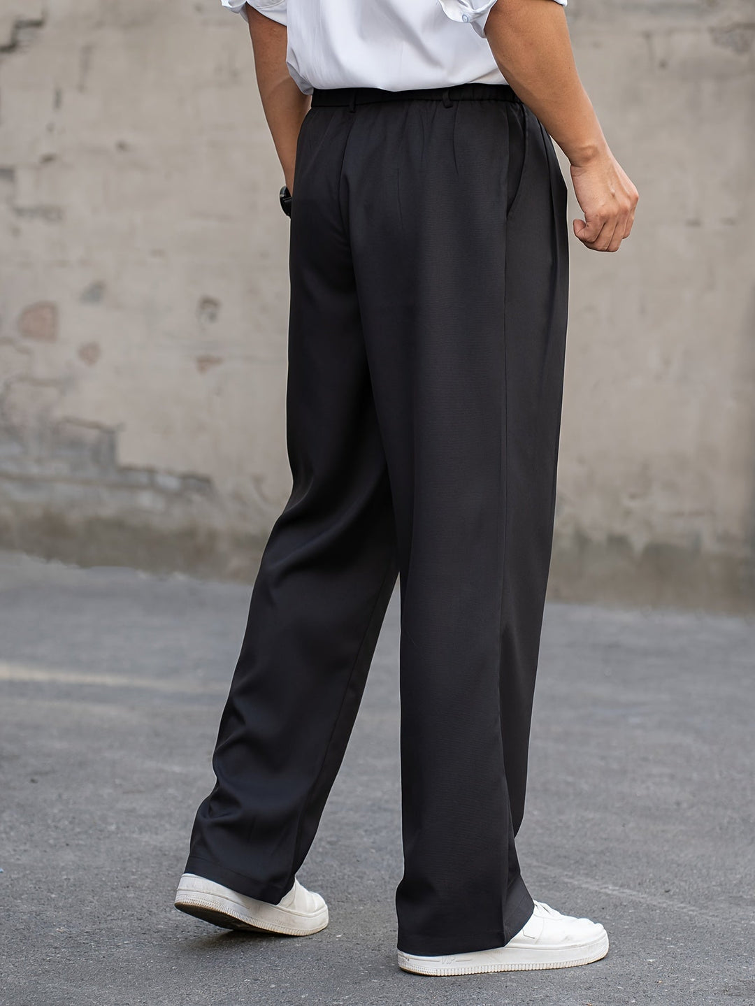 Levoire | Pantalons Noirs Rentot À Coupe Lâche