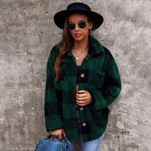 Levoire | VESTE EN FOURRURE KARIERTER