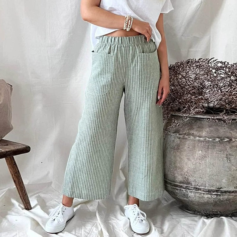 Levoire | Pantalon Décontracté Tendance Vert