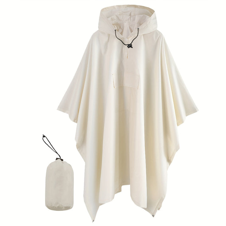 Levoire | Veste De Pluie Réversible Imperméable Avec Capuche Blanc