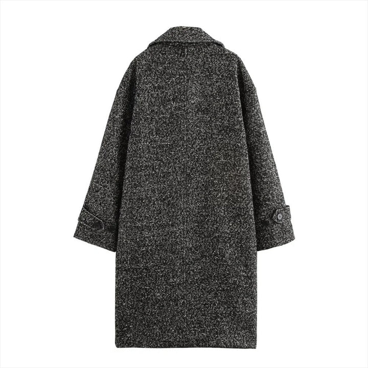 Levoire | Manteau Long En Laine Avec Coupe Classique