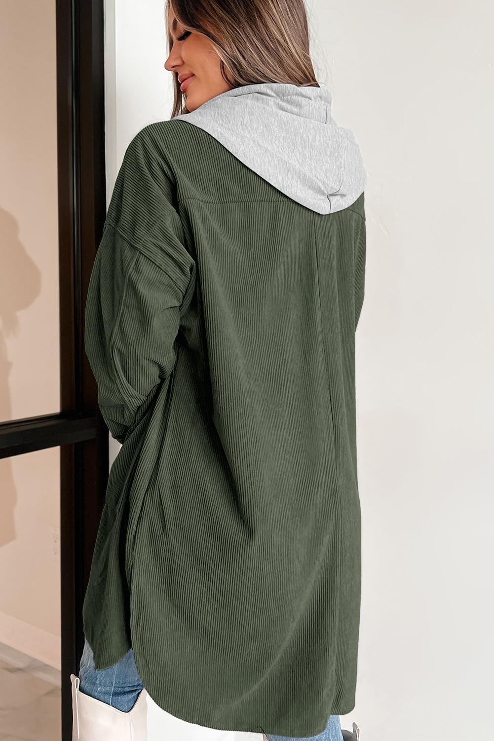Levoire | Grande Taille Veste En Velours Côtelé