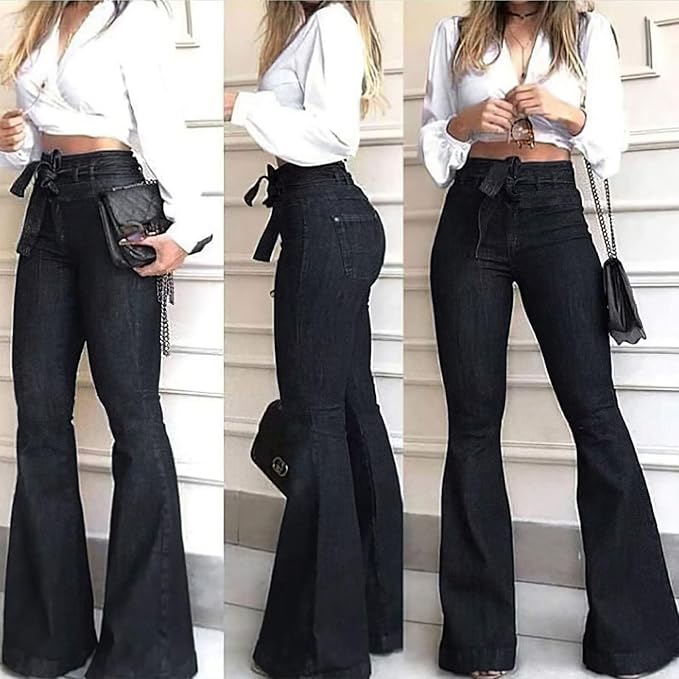 Levoire | Jean Dames Évasé Taille Haute – Stella