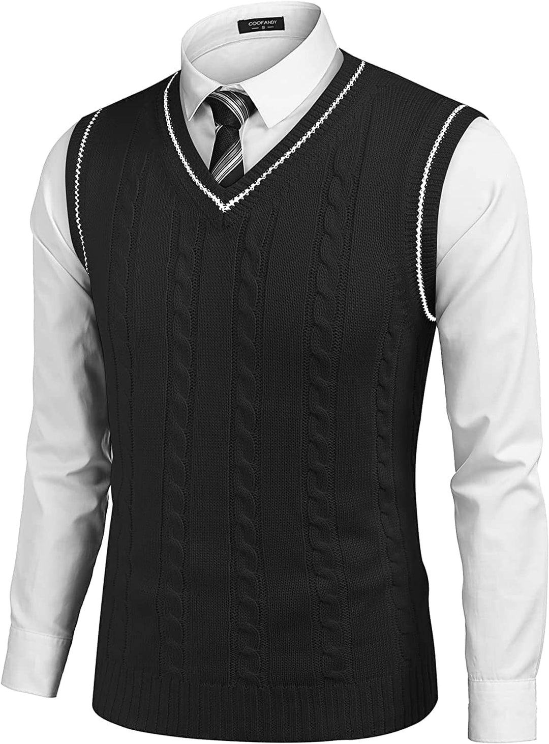 Levoire | Gilet tricoté Noir