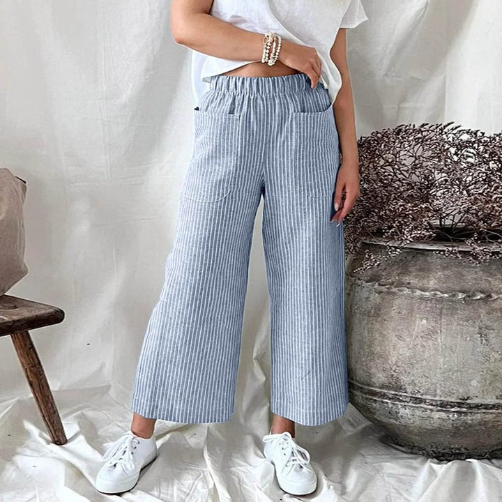 Levoire | Pantalon Décontracté Tendance Bleue