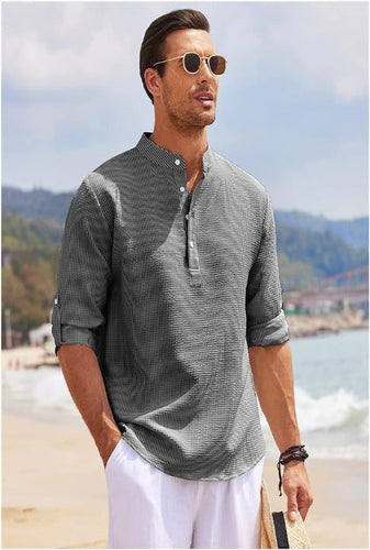 Levoire | Chemise Élégante À Col Montant