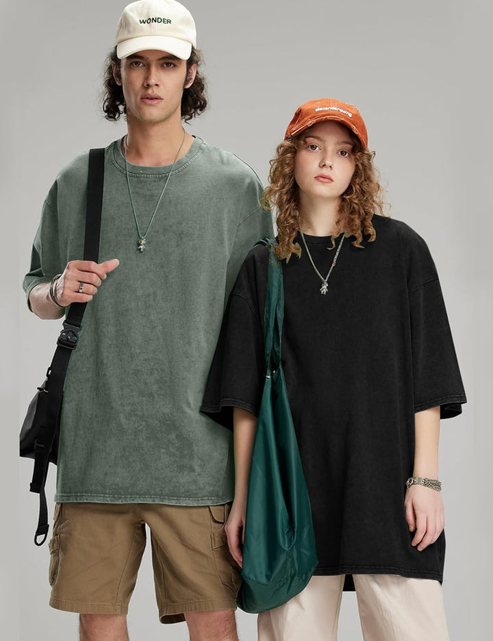 Levoire | T-Shirt Vintage 100% Coton Col Rond