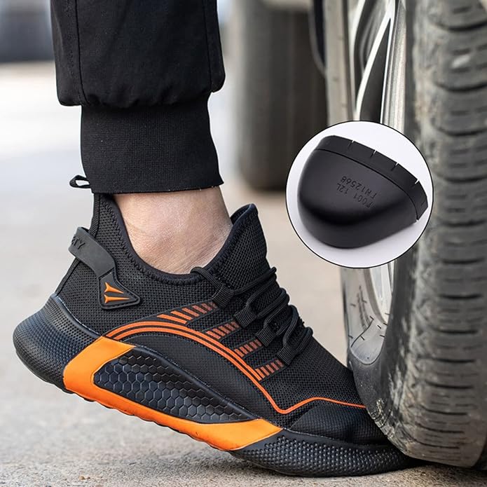 Levoire | Chaussure De Sécurité Respirante À Embout Renforcé Pour Hommes