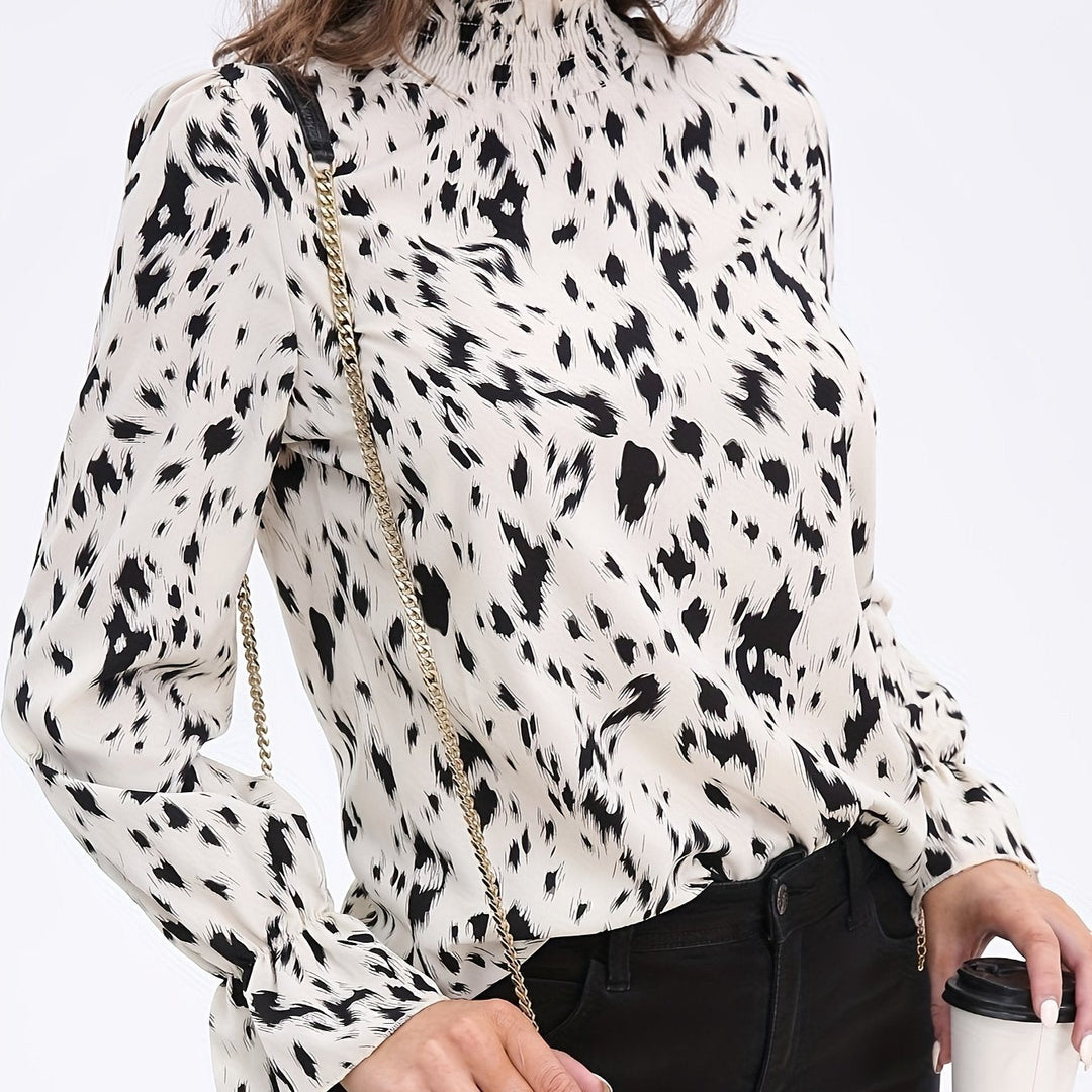 Levoire | Chemise À Imprimé Parfait Et Col Montant