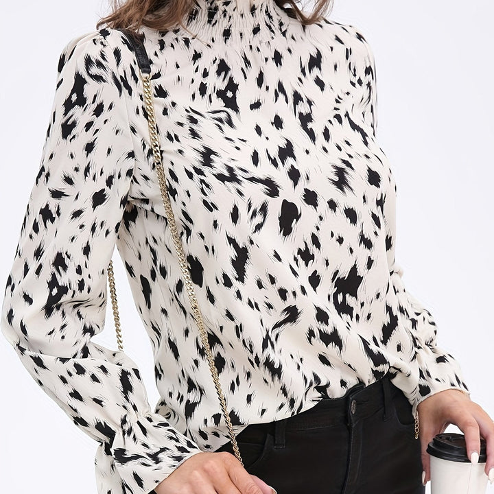 Levoire | Chemise À Imprimé Parfait Et Col Montant