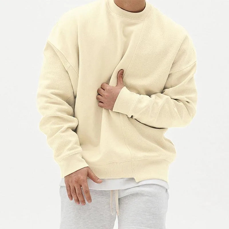 Levoire | Pull décontracté pour hommes Brun clair