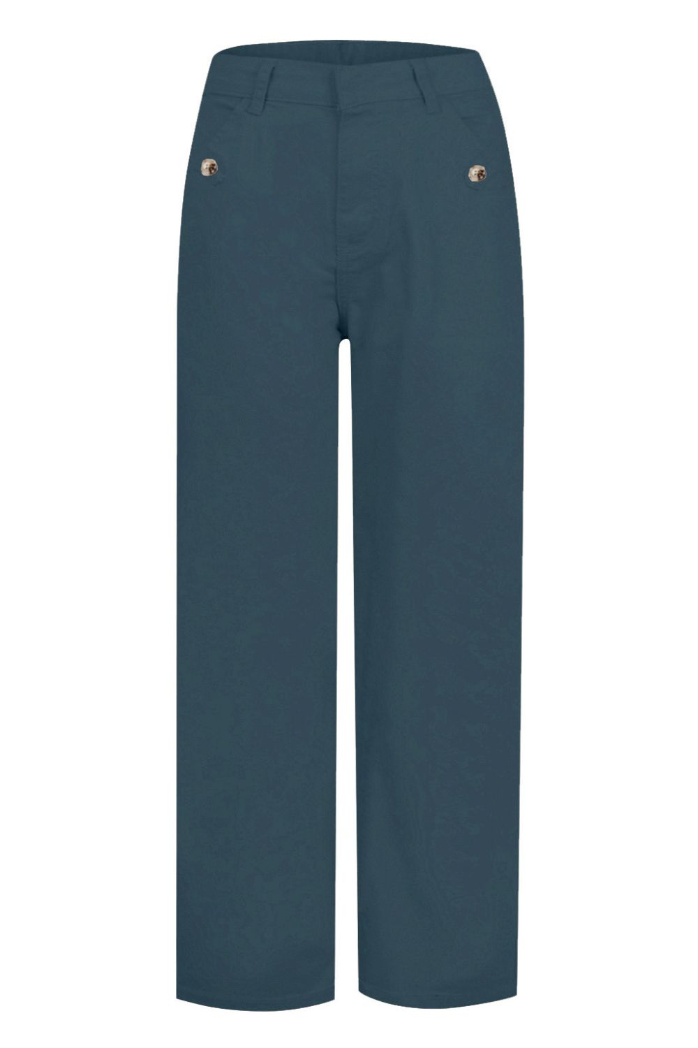 Levoire | Jean Taille Haute Avec Poches Classiques, Élégant Et Polyvalent