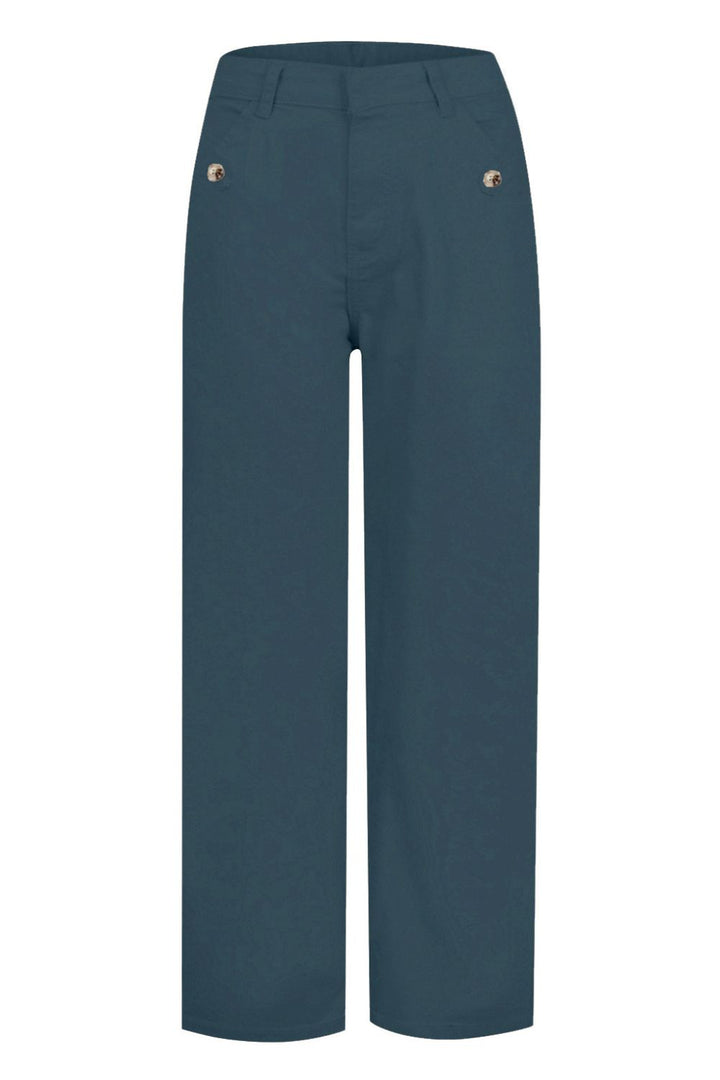 Levoire | Jean Taille Haute Avec Poches Classiques, Élégant Et Polyvalent