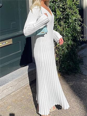 Levoire | Robe Midi À Manches Longues