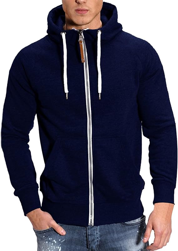 Levoire | Gilet à capuche pratique pour hommes Bleu marine
