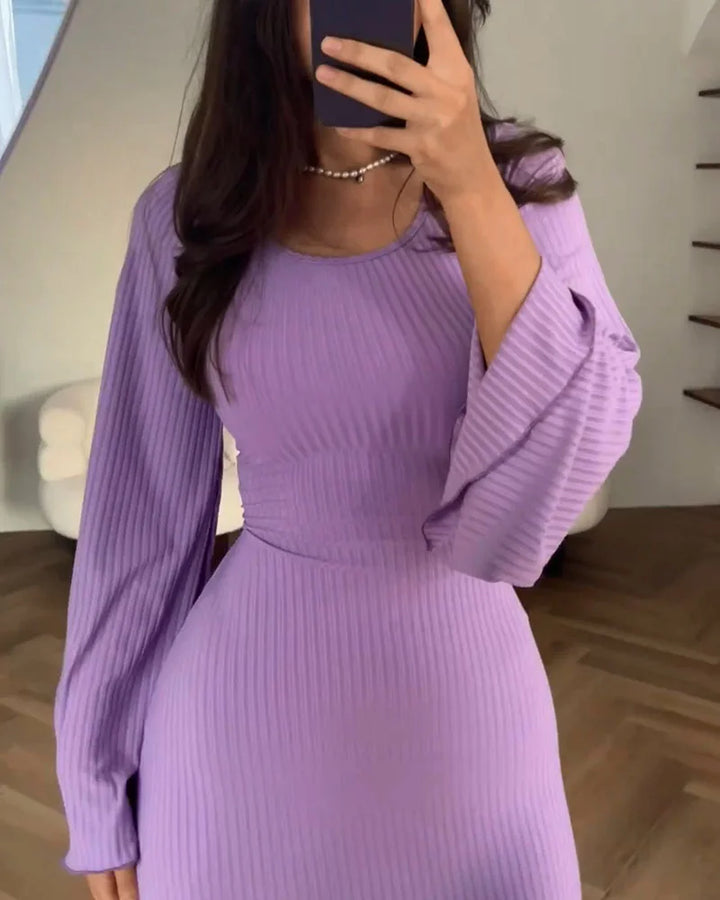 Levoire | Élégant Robe Longue À Manches