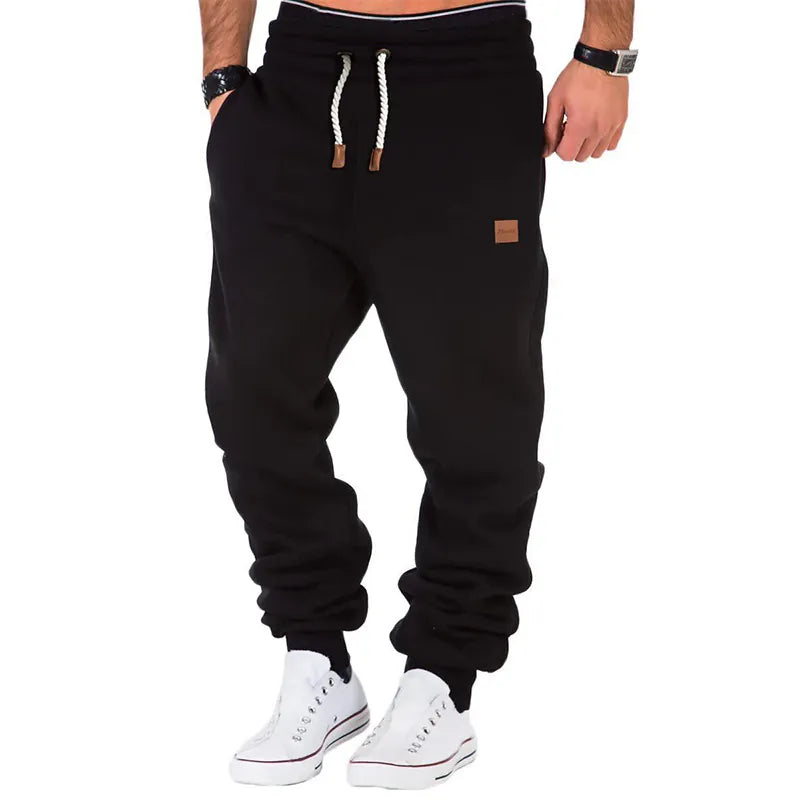 Levoire | Pantalons De Course Confortables Pour Hommes Noir