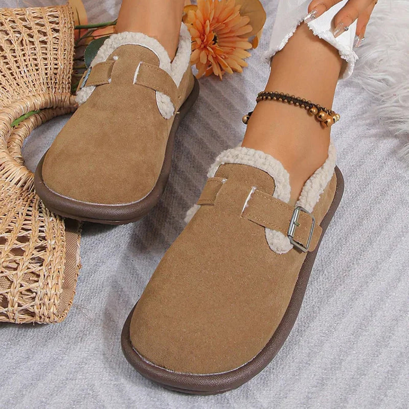 Levoire | Luxe Chaussures Douillettées Avec Boucle Pour Femmes