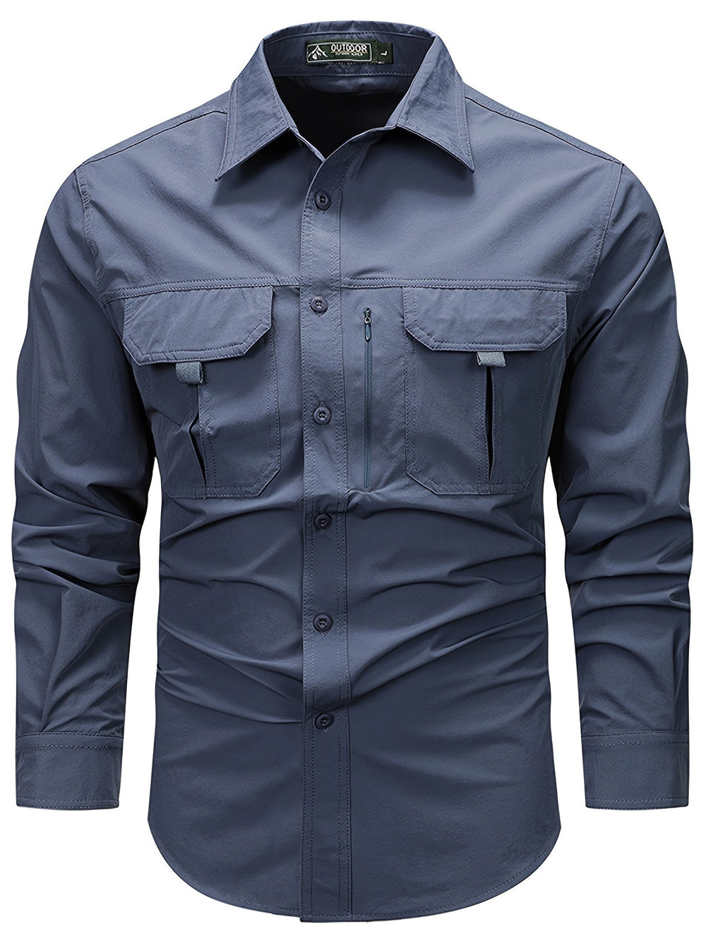 Levoire | Chemise Décontractée Pour Hommes À Manches Longues À Séchage Rapide