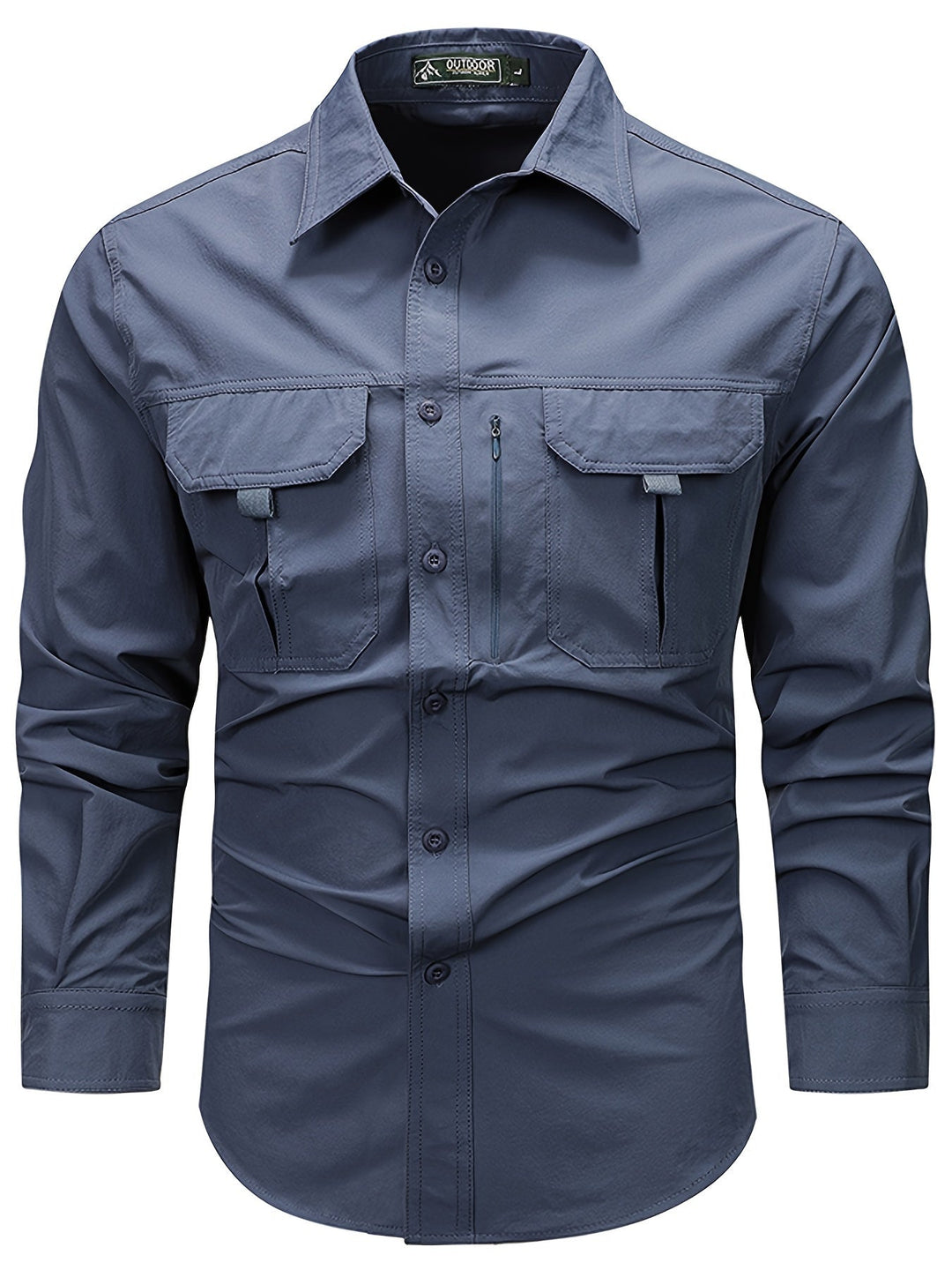 Levoire | Chemise Décontractée Pour Hommes À Manches Longues À Séchage Rapide
