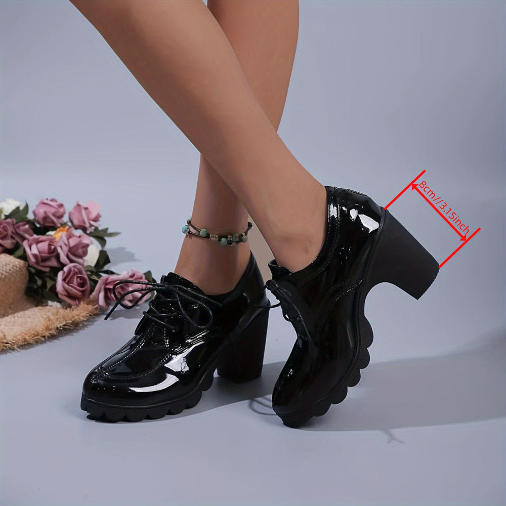 Levoire | Belles Chaussures Pour Femmes Avec Lacets Et Semelle Plateforme