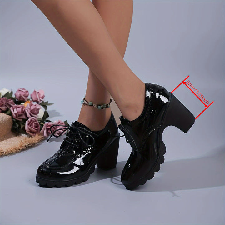 Levoire | Belles Chaussures Pour Femmes Avec Lacets Et Semelle Plateforme