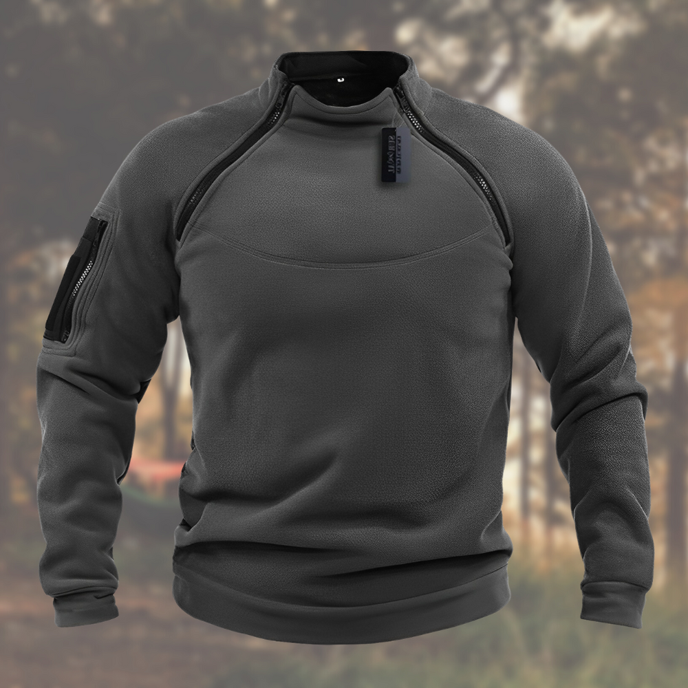 Levoire | Pull En Polaire Pour Hommes Gris