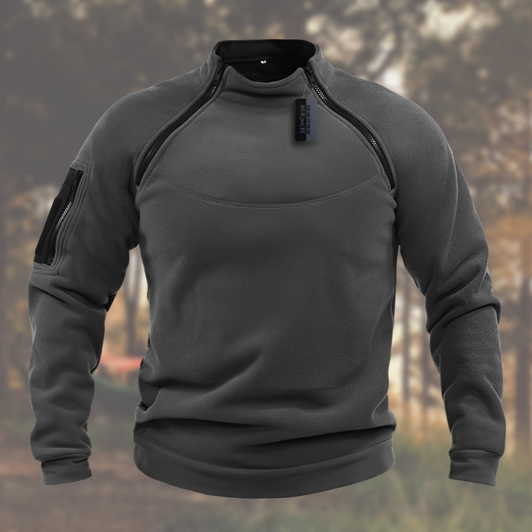 Levoire | Pull En Polaire Pour Hommes Gris