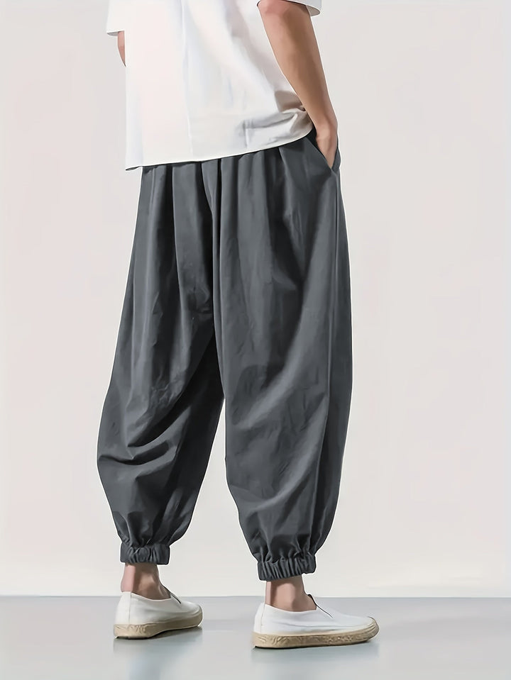 Levoire | Pantalon De Plage Large Décontracté Avec Cordons