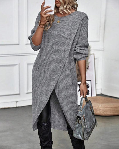 Levoire | Robe-Pull Gris
