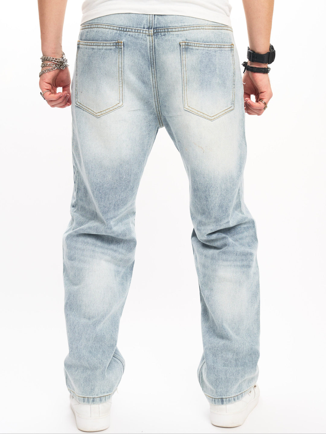 Levoire | Jeans Pour Hommes Confortables Avec Coupe Ample