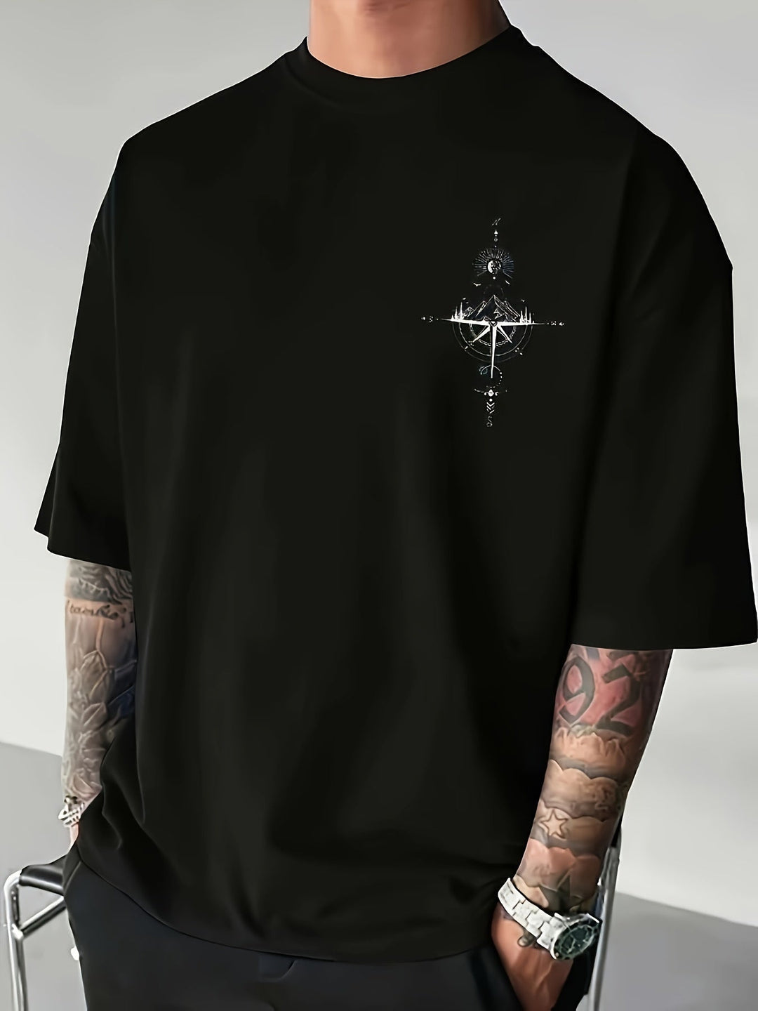 Levoire | T-Shirt Pour Homme Respirant Et Léger À Col Rond