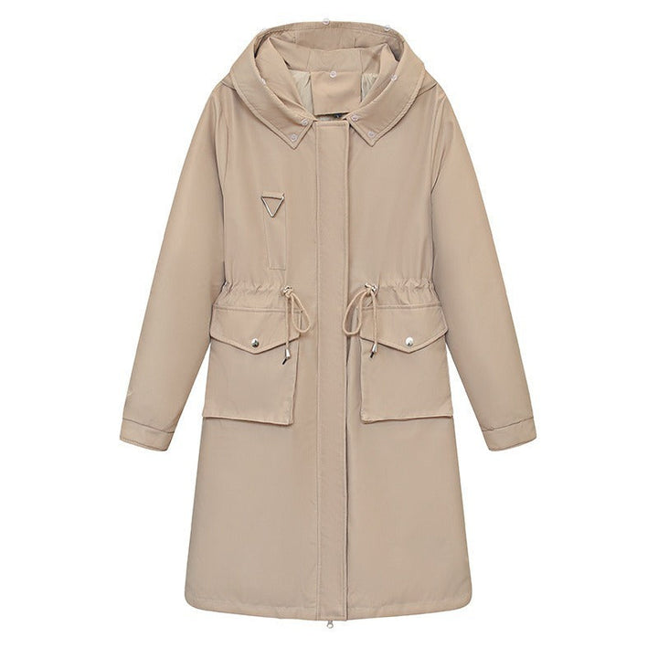 Levoire | Parka Femme Manteau Long En Coton Trenchcoat