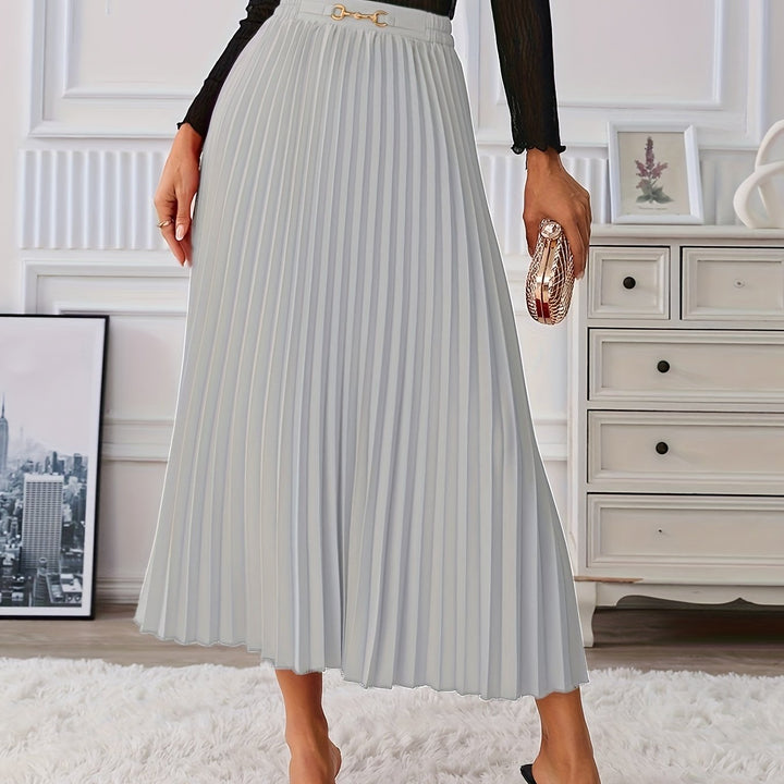 Levoire | Jupe Haute Taille Durable Avec Détails En Chaîne